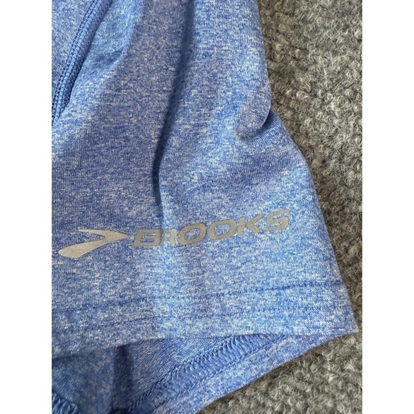 Brooks Women's‎ M Short Sleeve Blue Tee Shirt - Picture 4 of 7